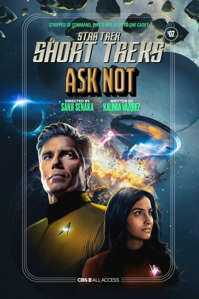 Cubierta de Star Trek: Ask Not