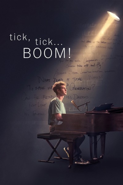 Caratula, cartel, poster o portada de tick, tick... Boom!