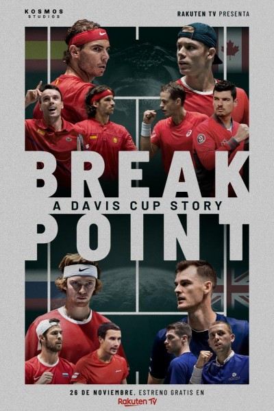 Caratula, cartel, poster o portada de Break Point: A Davis Cup Story