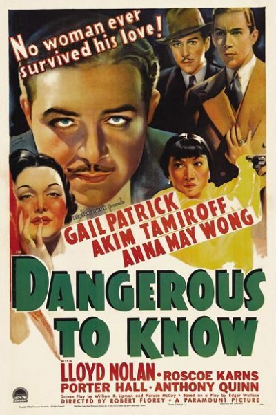 Caratula, cartel, poster o portada de Dangerous to Know