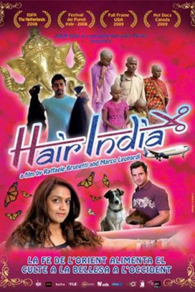 Cubierta de Hair India