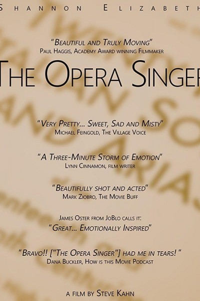 Cubierta de The Opera Singer