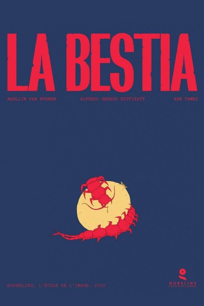 Caratula, cartel, poster o portada de La bestia