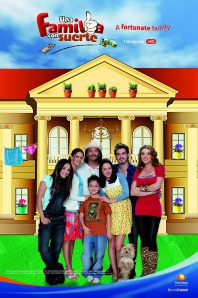 Caratula, cartel, poster o portada de Una familia con suerte