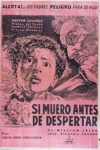 Caratula, cartel, poster o portada de Si muero antes de despertar