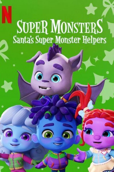 Caratula, cartel, poster o portada de Supermonstruos: Los ayudantes de Papá Noel