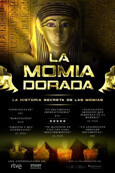 Cubierta de La historia secreta de las momias: La momia dorada