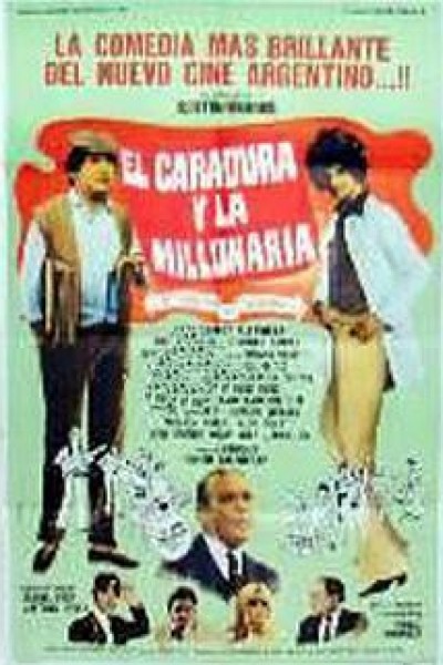 Caratula, cartel, poster o portada de El caradura y la millonaria