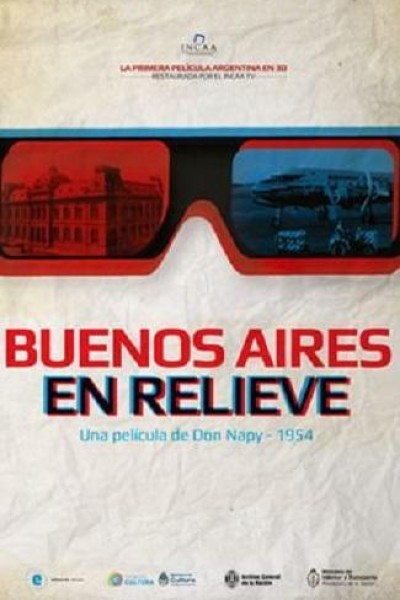 Caratula, cartel, poster o portada de Buenos Aires en relieve