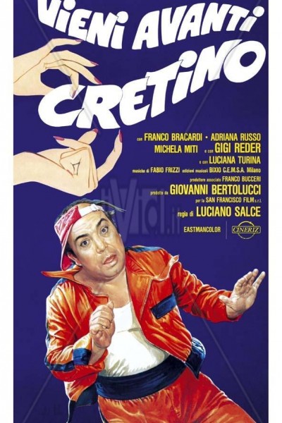 Caratula, cartel, poster o portada de Vieni avanti cretino