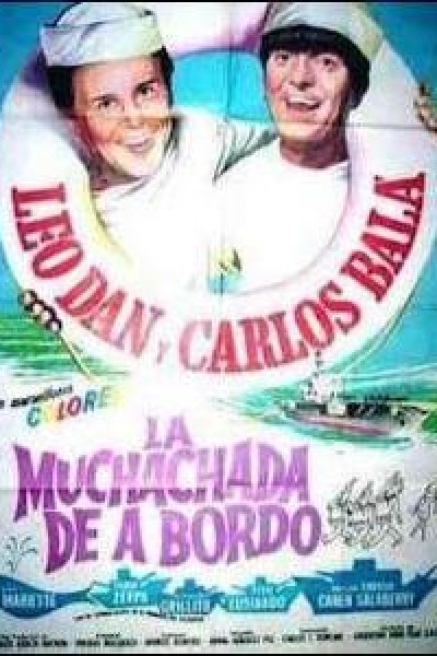 Caratula, cartel, poster o portada de La muchachada de a bordo