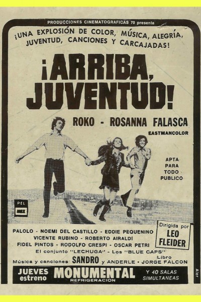 Caratula, cartel, poster o portada de Arriba juventud