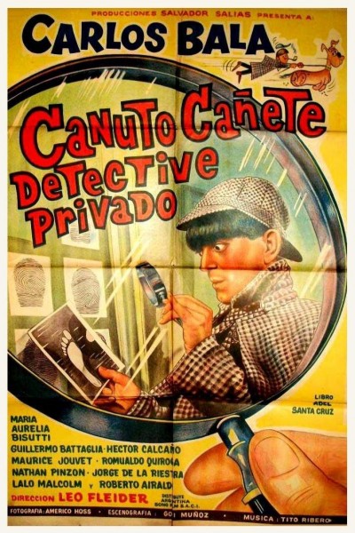 Cubierta de Canuto Cañete, detective privado