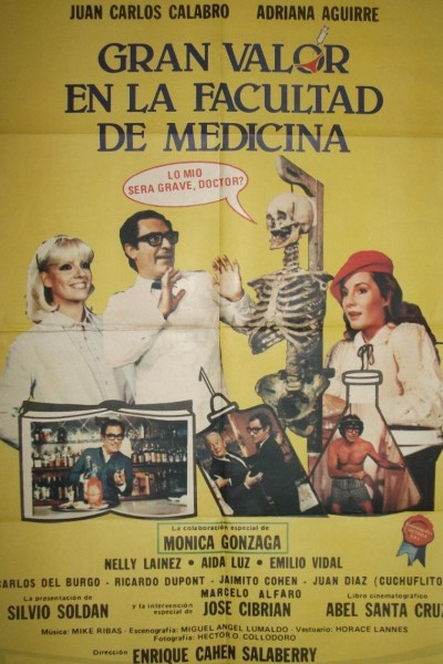 Caratula, cartel, poster o portada de Gran Valor en la facultad de medicina