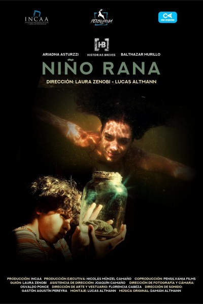 Cubierta de Niño rana