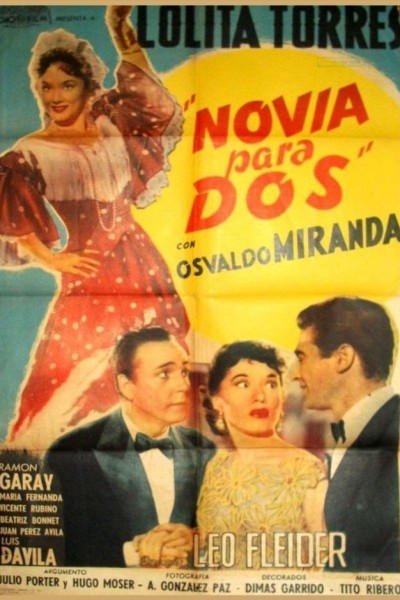 Caratula, cartel, poster o portada de Novia para dos