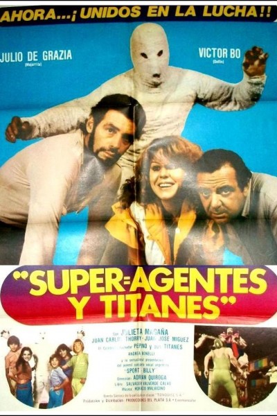 Cubierta de Superagentes y Titanes