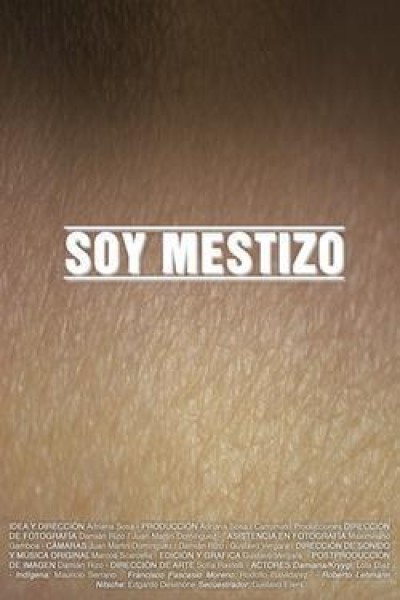 Caratula, cartel, poster o portada de Soy mestizo