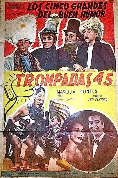 Caratula, cartel, poster o portada de Trompada 45