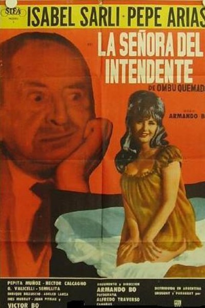 Caratula, cartel, poster o portada de La señora del intendente