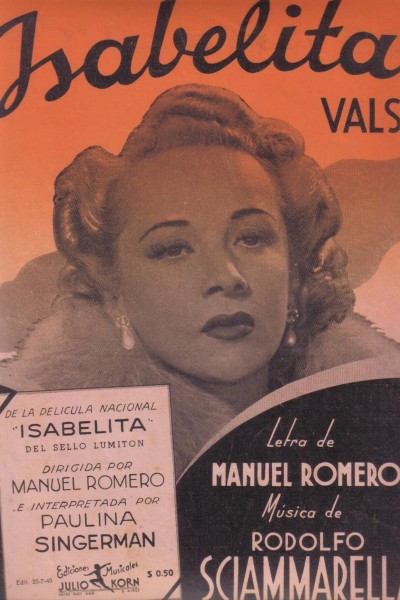 Caratula, cartel, poster o portada de Isabelita