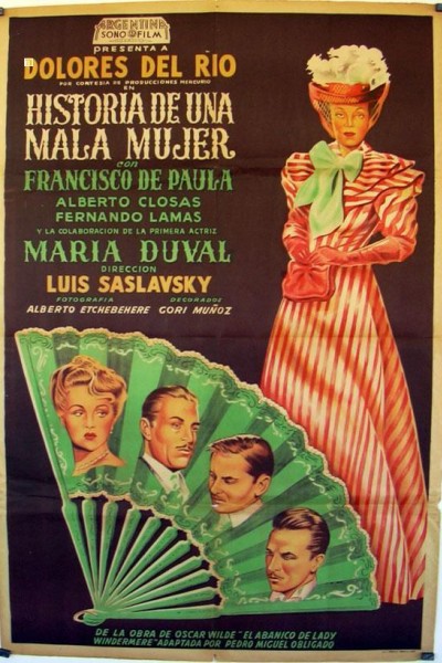 Caratula, cartel, poster o portada de Historia de una mala mujer