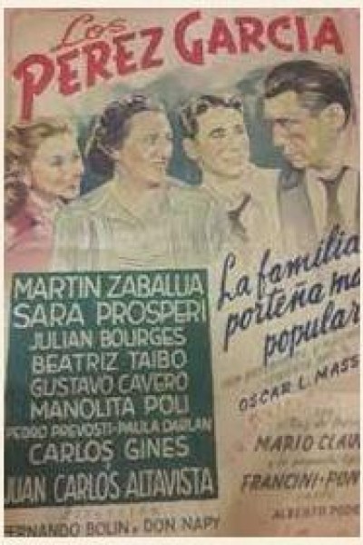 Caratula, cartel, poster o portada de Los Pérez García