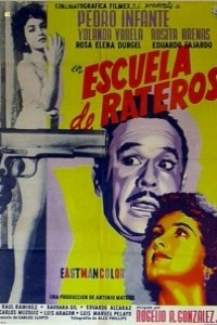 Caratula, cartel, poster o portada de Escuela de rateros