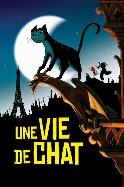 Caratula, cartel, poster o portada de Un gato en París