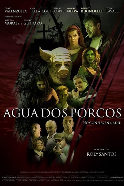 Caratula, cartel, poster o portada de Agua dos Porcos