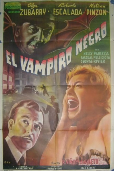 Caratula, cartel, poster o portada de El vampiro negro