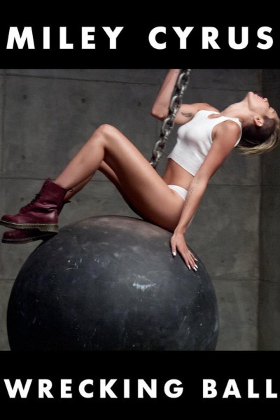 Cubierta de Miley Cyrus: Wrecking Ball (Vídeo musical)