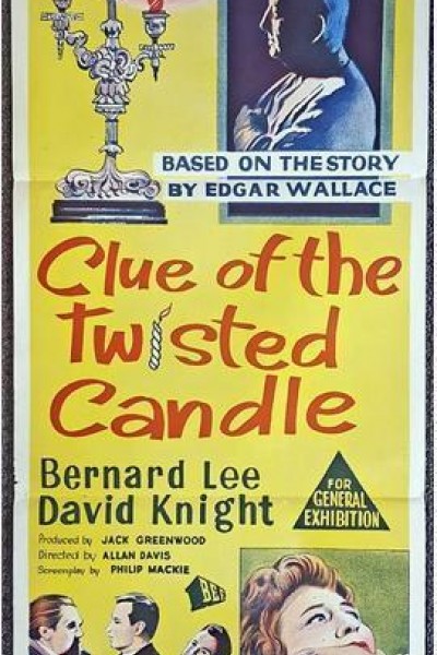 Cubierta de Clue of the Twisted Candle