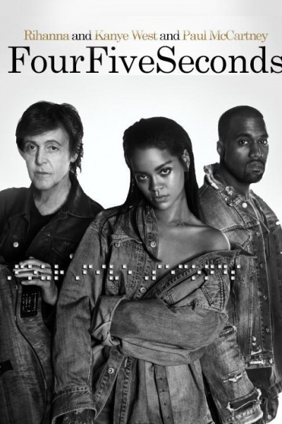 Cubierta de Rihanna Feat. Kanye West & Paul McCartney: FourFiveSeconds (Vídeo musical)