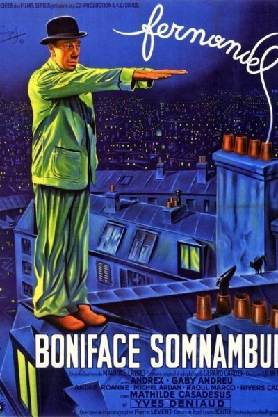 Caratula, cartel, poster o portada de Boniface somnambule