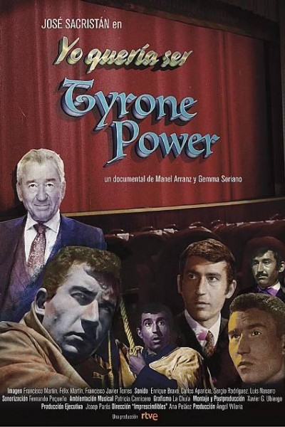 Caratula, cartel, poster o portada de Yo quería ser Tyrone Power