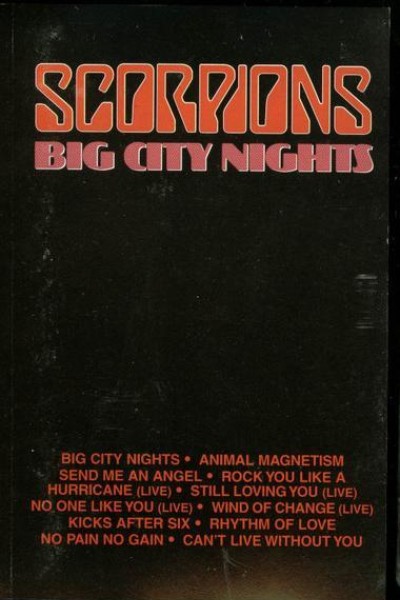 Caratula, cartel, poster o portada de Scorpions: Big City Nights (Vídeo musical)