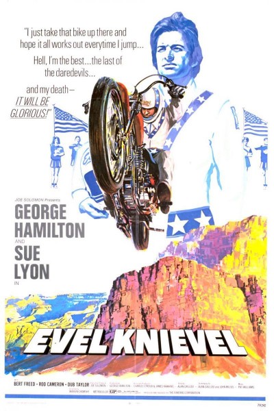 Caratula, cartel, poster o portada de Evel Knievel