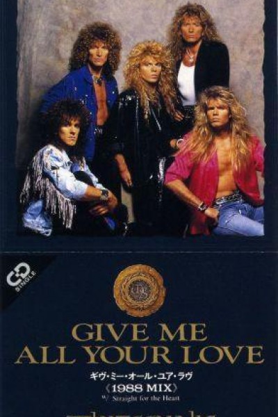 Cubierta de Whitesnake: Give Me All Your Love (Vídeo musical)