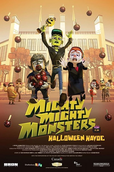 Cubierta de Mighty Mighty Monsters in Halloween Havoc