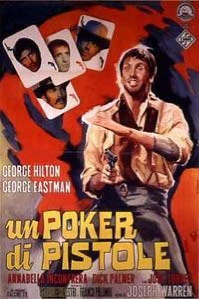 Caratula, cartel, poster o portada de Poker con pistolas