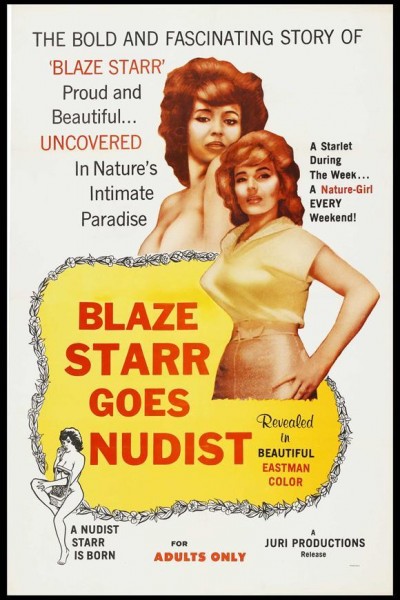 Caratula, cartel, poster o portada de Blaze Starr Goes Nudist
