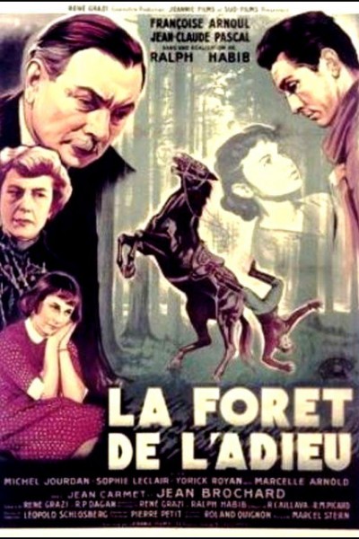 Cubierta de La forêt de l\'adieu