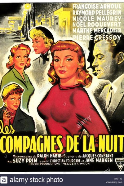 Caratula, cartel, poster o portada de Les compagnes de la nuit