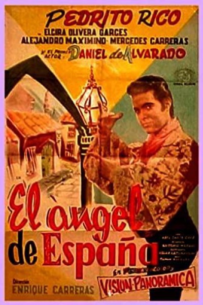 Caratula, cartel, poster o portada de El ángel de España