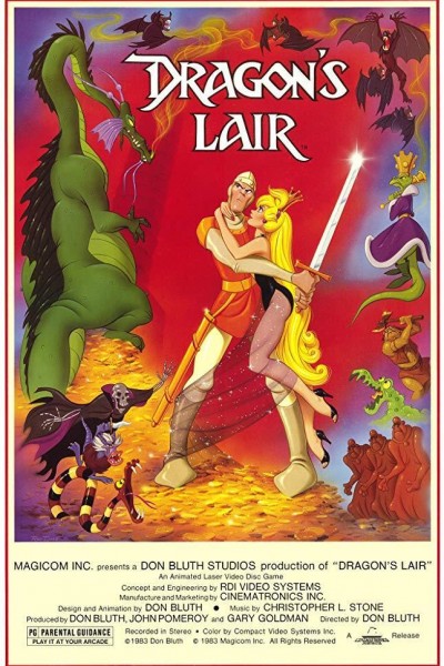 Caratula, cartel, poster o portada de Dragon\'s Lair