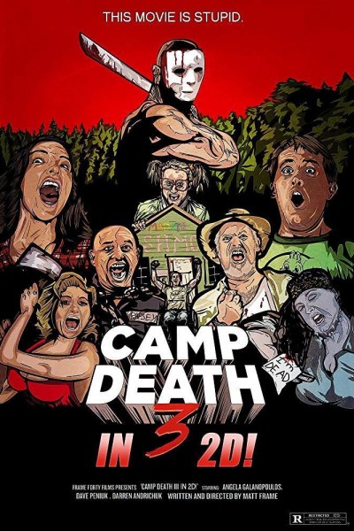 Caratula, cartel, poster o portada de Camp Death III in 2D!