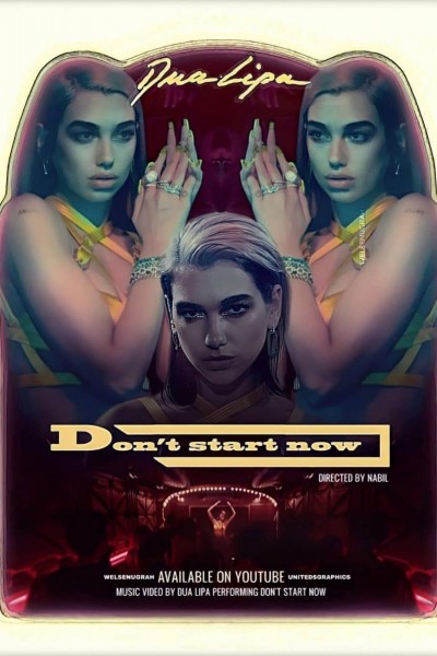 Cubierta de Dua Lipa: Don\'t Start Now (Vídeo musical)