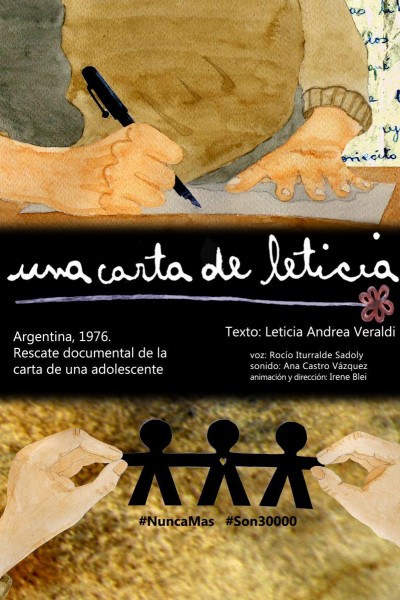 Caratula, cartel, poster o portada de Una carta de Leticia