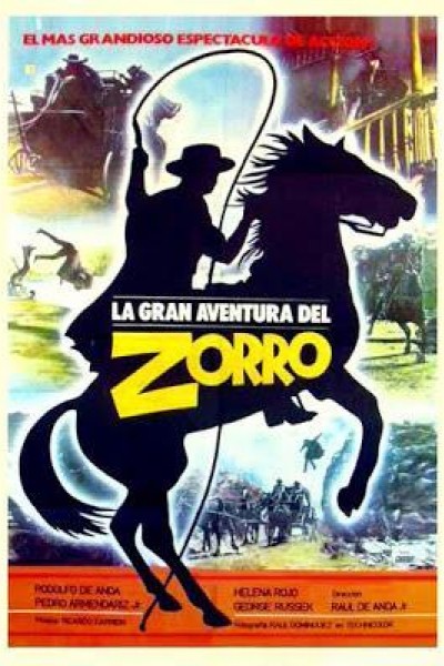 Caratula, cartel, poster o portada de La gran aventura del Zorro